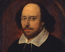 The mysterious author known to some as William Shakespeare. (Credit: National Portrait Gallery, London)