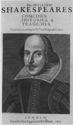 First Folio Cover